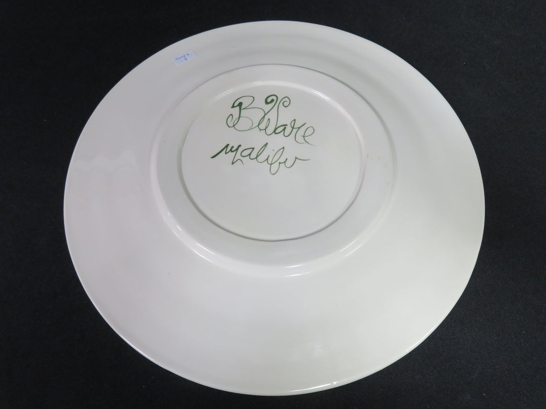 Hand Painted Serving Plate