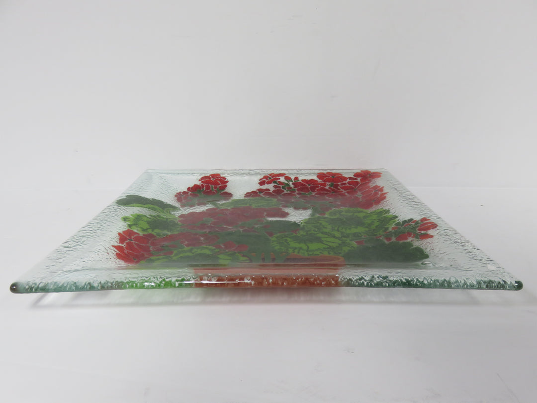 Peggy Karr Glass Plate