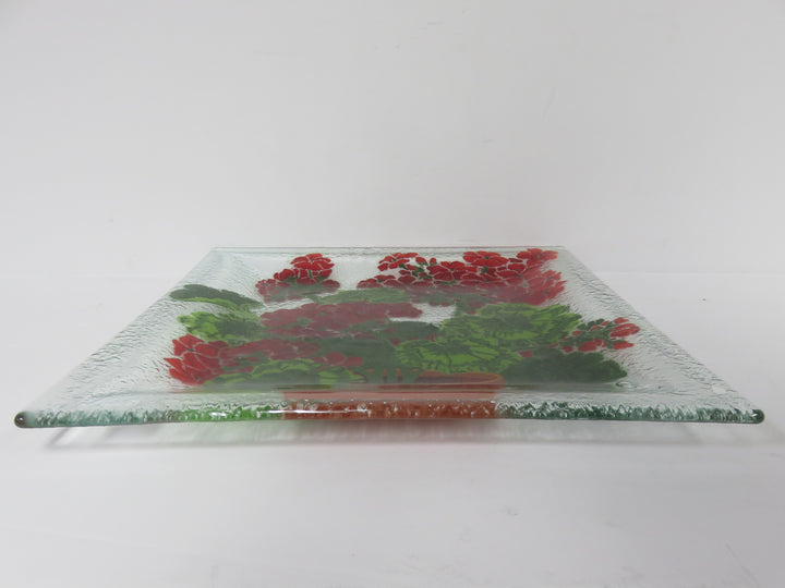Peggy Karr Glass Plate