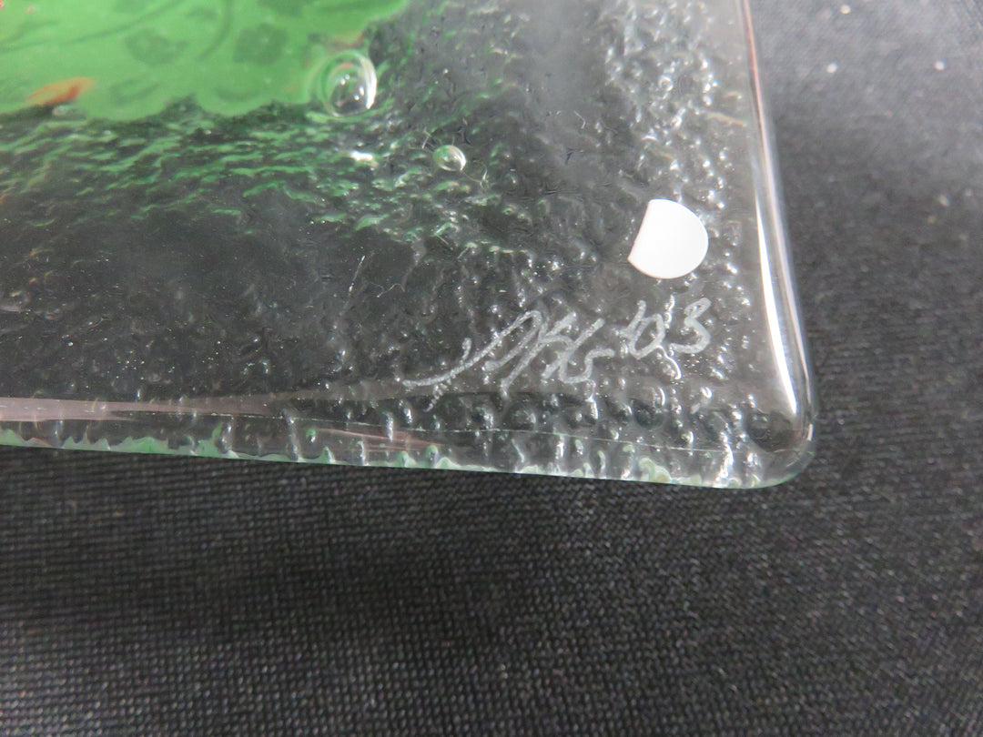 Peggy Karr Glass Plate