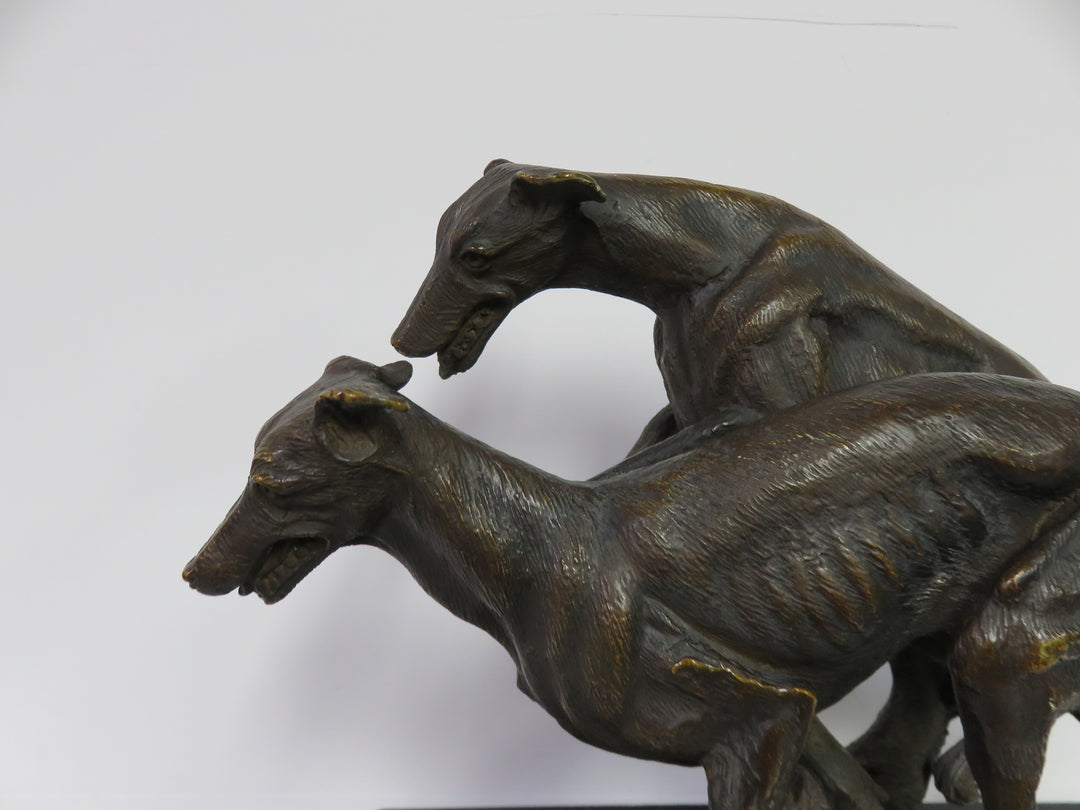Neil Campbell Racing Greyhounds Sculpture