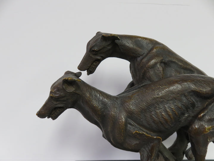 Neil Campbell Racing Greyhounds Sculpture