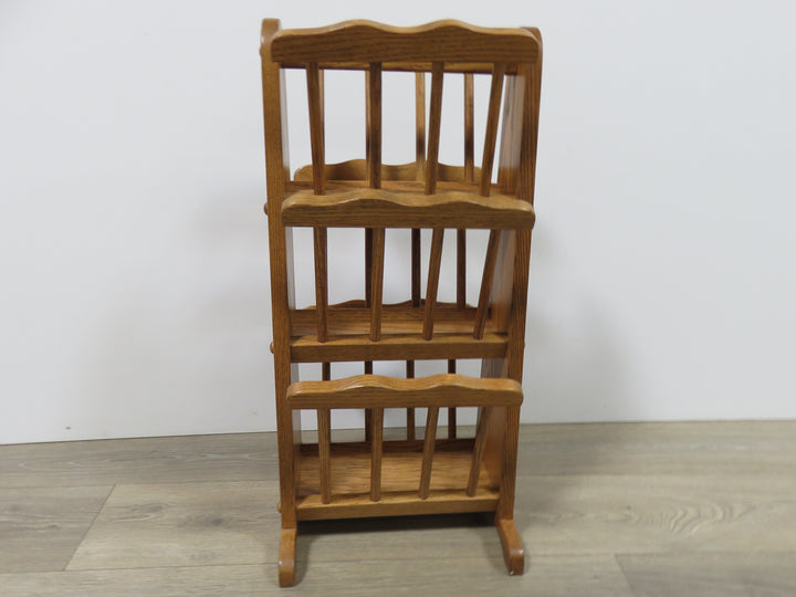 Oak Magazine Rack