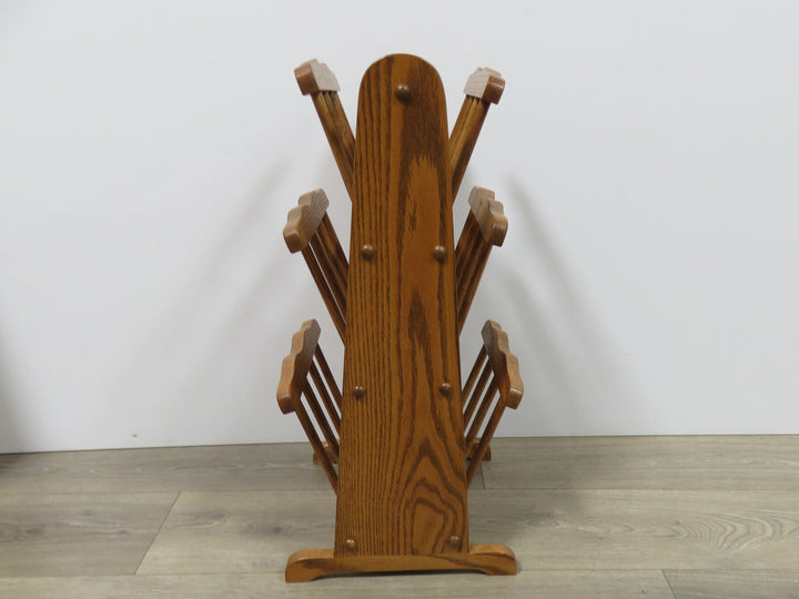 Oak Magazine Rack