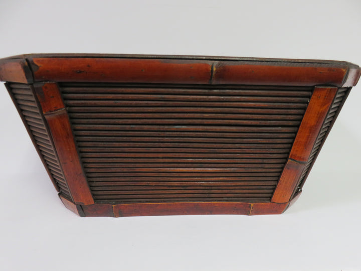 Vintage Bamboo Bin