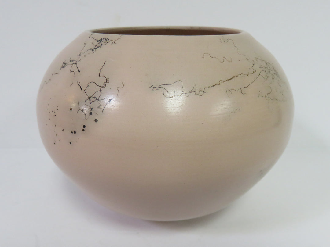 Earthenware Horsehair Pottery Bowl