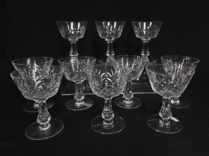 Seneca Champagne Coupes/Sherbert
