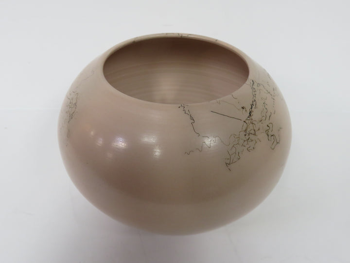 Earthenware Horsehair Pottery Bowl