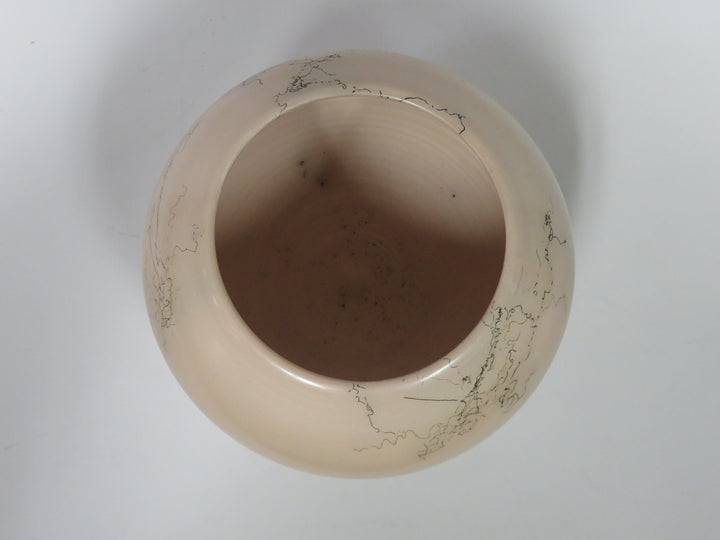Earthenware Horsehair Pottery Bowl