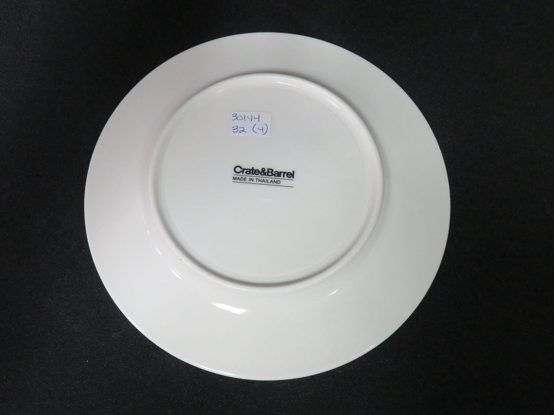 Crate & Barrel Floral Appetizer Plates