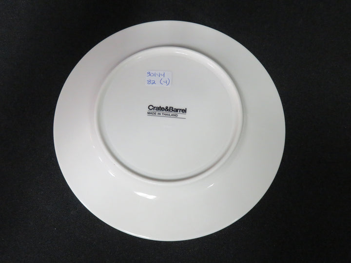 Crate & Barrel Floral Appetizer Plates