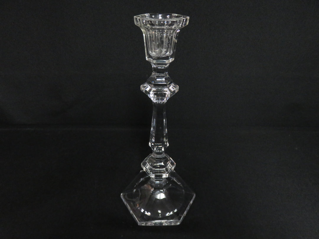Pair Glass Candlesticks