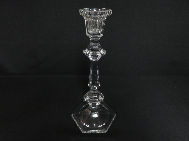 Pair Glass Candlesticks