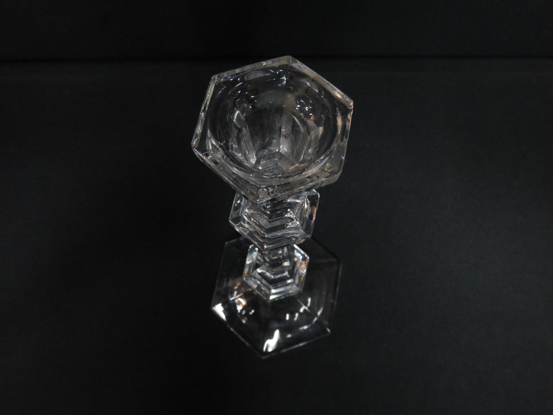 Pair Glass Candlesticks