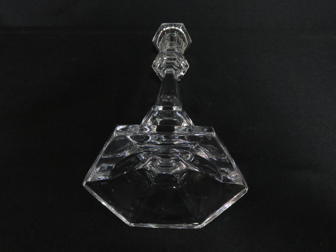 Pair Glass Candlesticks