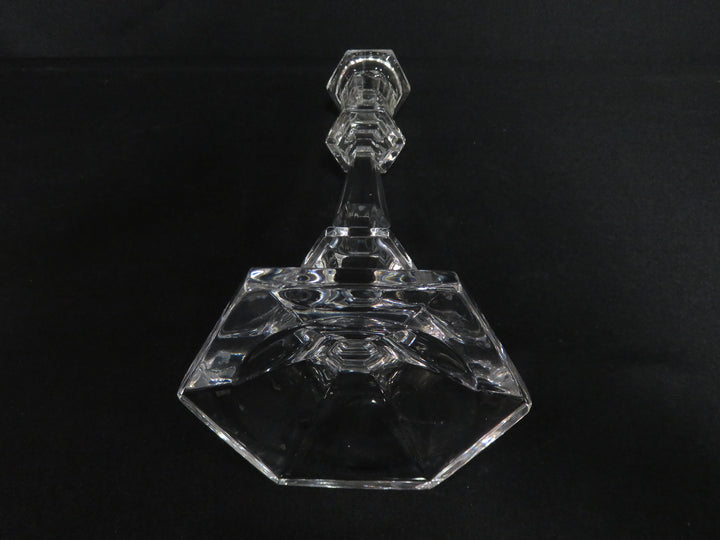 Pair Glass Candlesticks