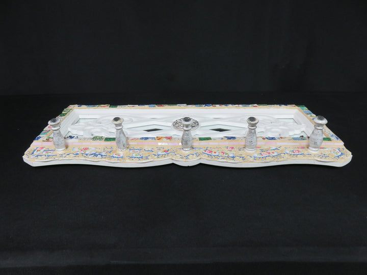 Mosaic Wall Mirror/Coat Rack