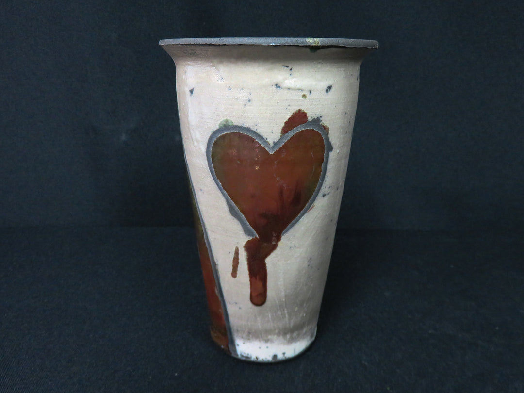Heart Motif Vase