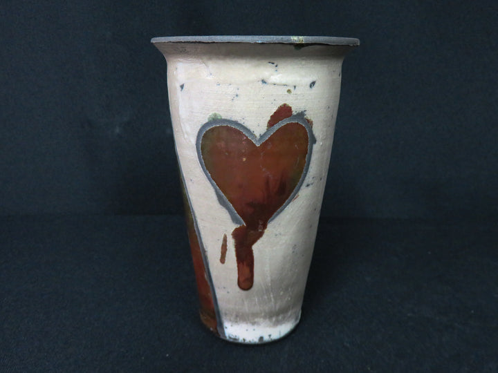Heart Motif Vase