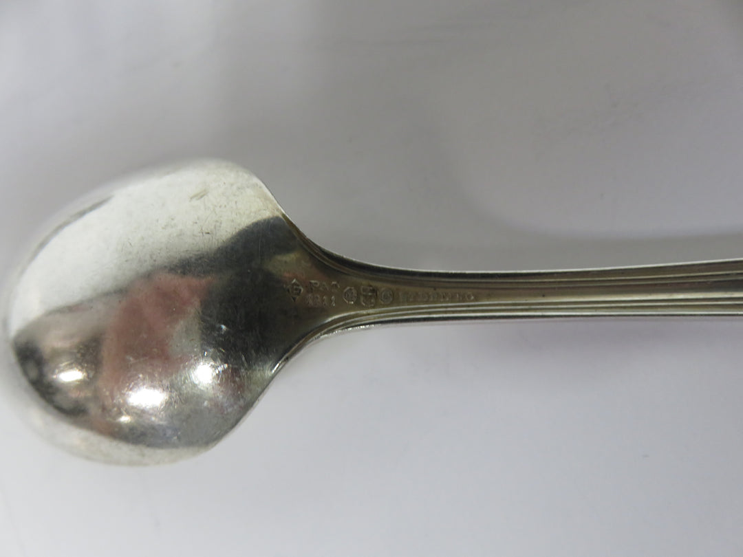 Six Sterling Silver Spoons