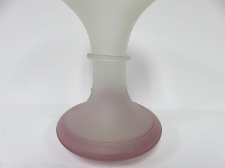 Frosted Glass Vase