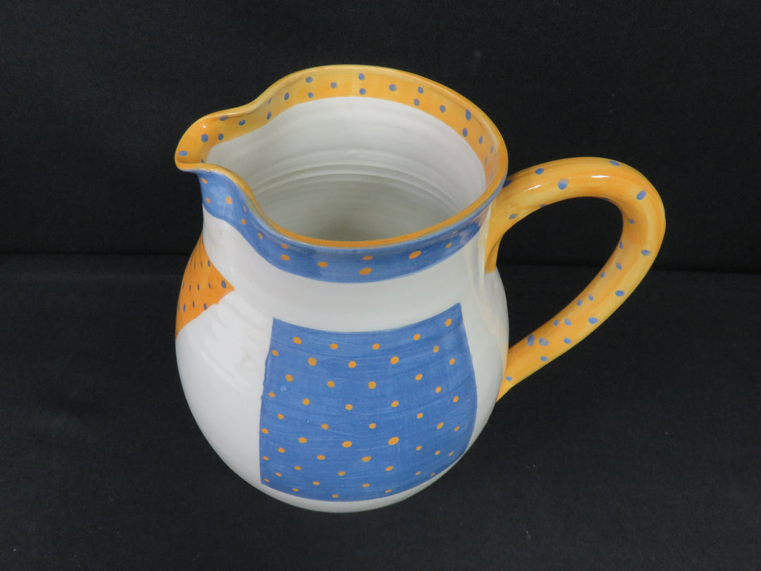 Polka Dot Pitcher