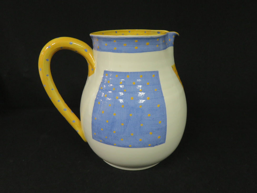 Polka Dot Pitcher