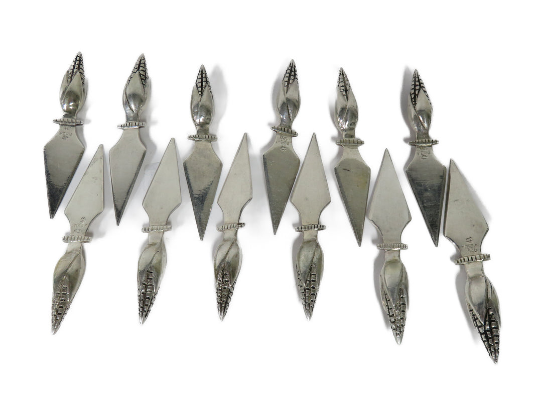 Sterling Silver Corn Holders