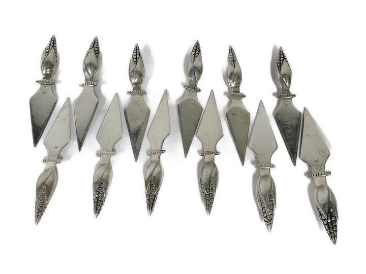 Sterling Silver Corn Holders