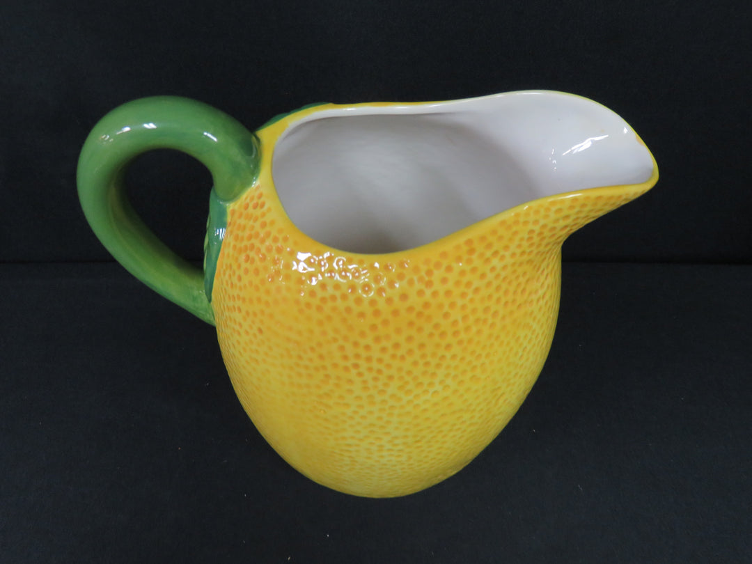 Lemon Shaped Pitcher