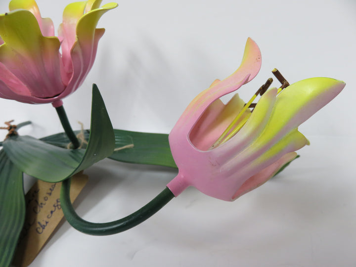 Petites Choses Toleware Candleholders