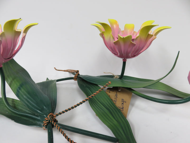 Petites Choses Toleware Candleholders