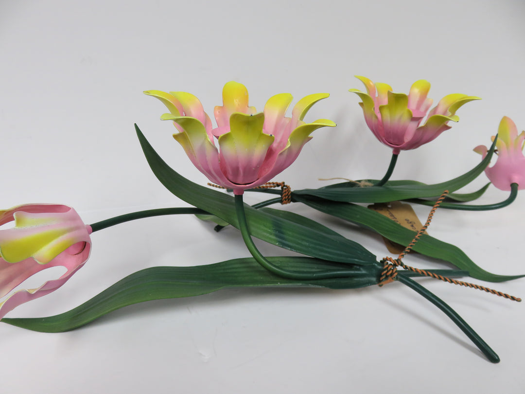 Petites Choses Toleware Candleholders
