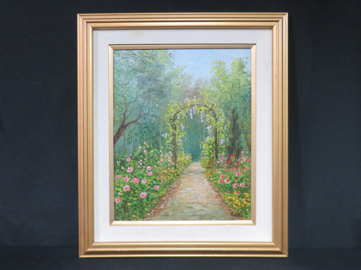 Garden Oil Painting - Signed Original