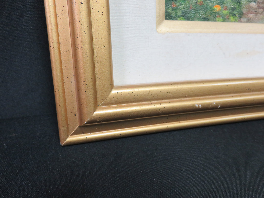 Garden Oil Painting - Signed Original