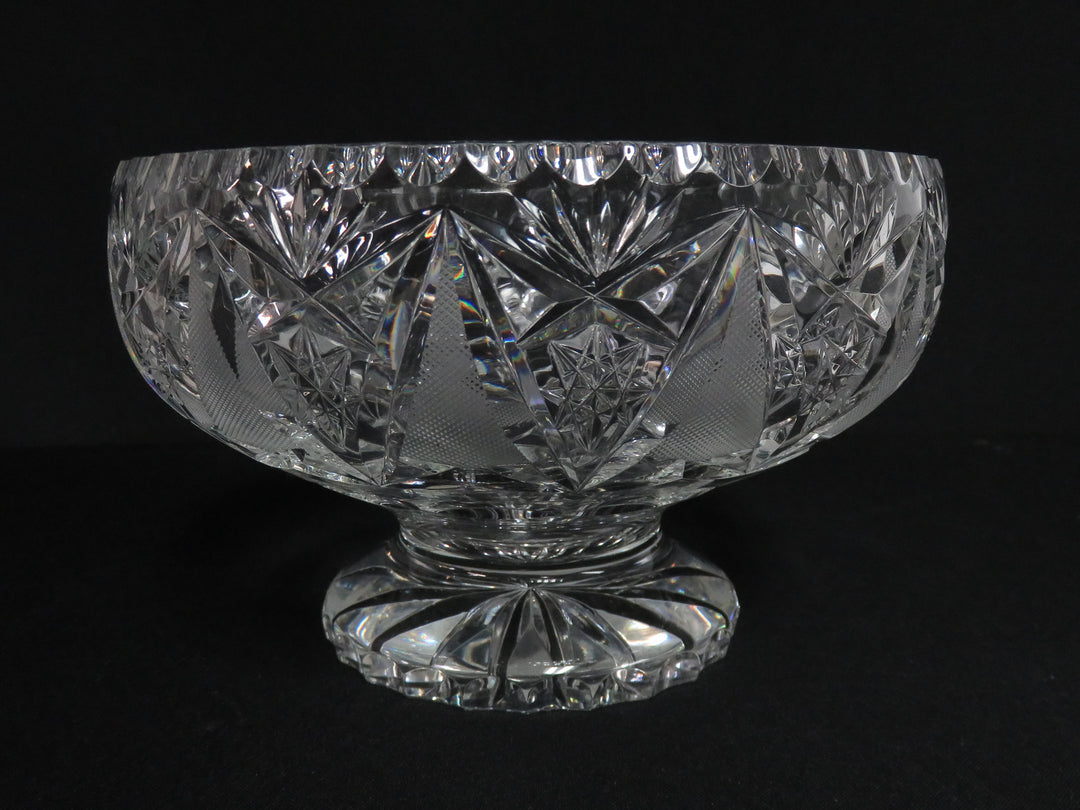 Pedestal Crystal Bowl