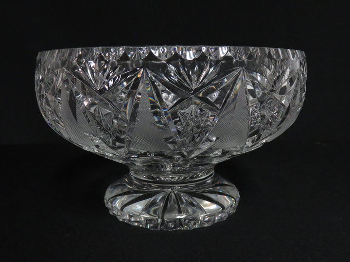 Pedestal Crystal Bowl