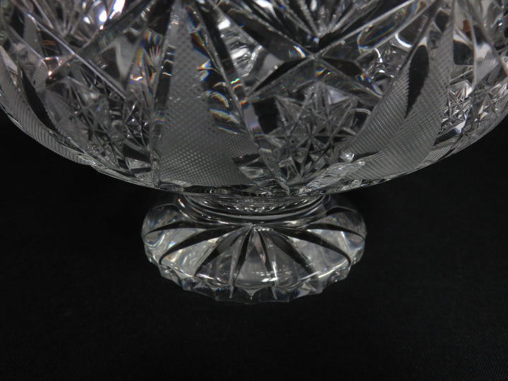 Pedestal Crystal Bowl