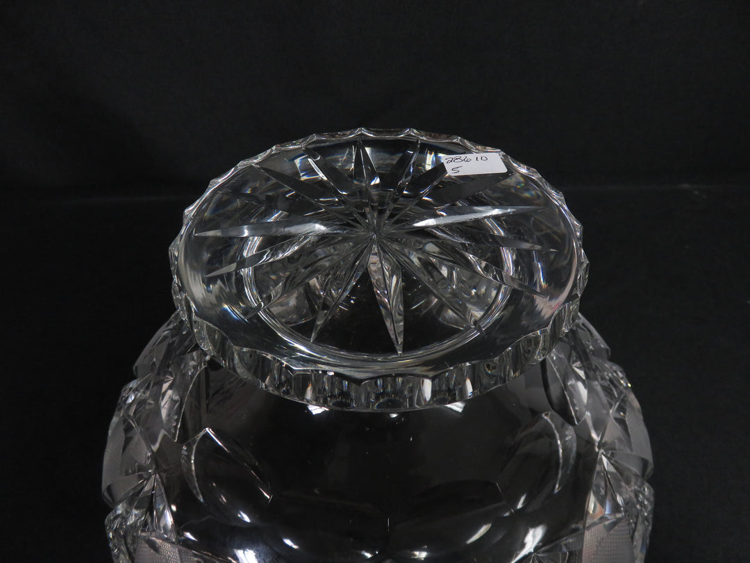 Pedestal Crystal Bowl