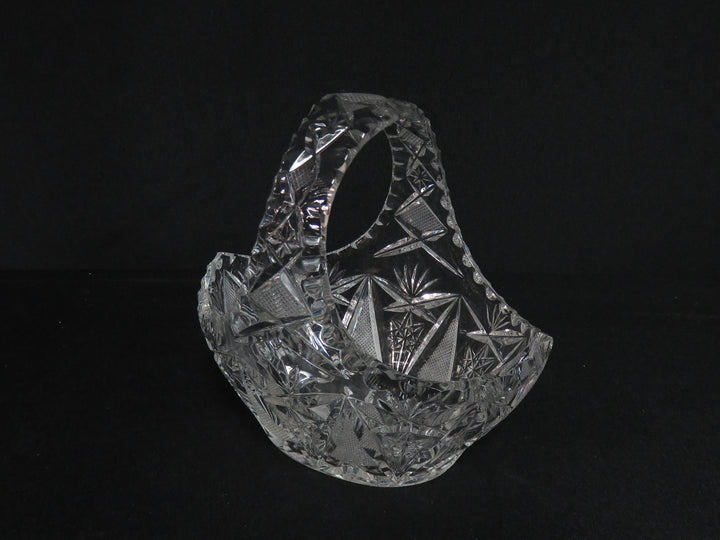 Vintage Crystal Brides Basket