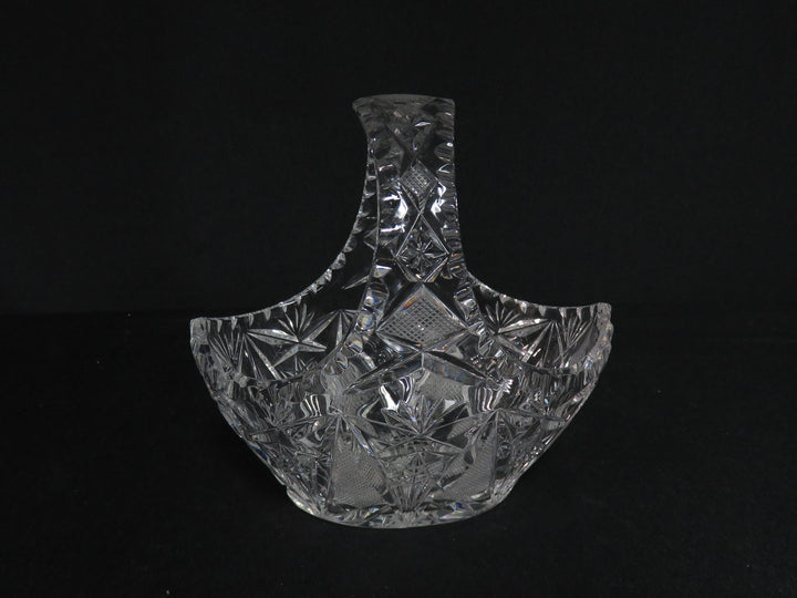 Vintage Crystal Brides Basket
