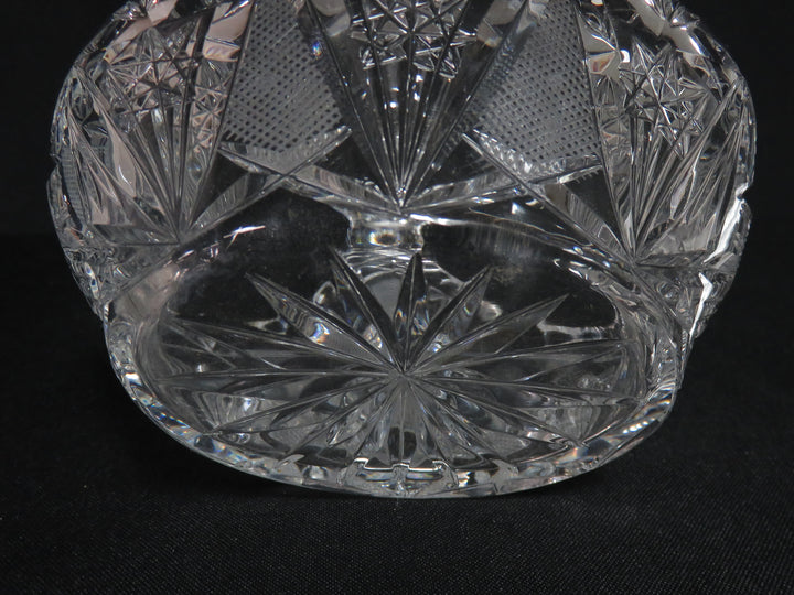 Vintage Crystal Brides Basket