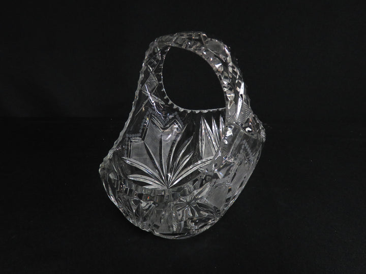 Vintage Crystal Brides Basket