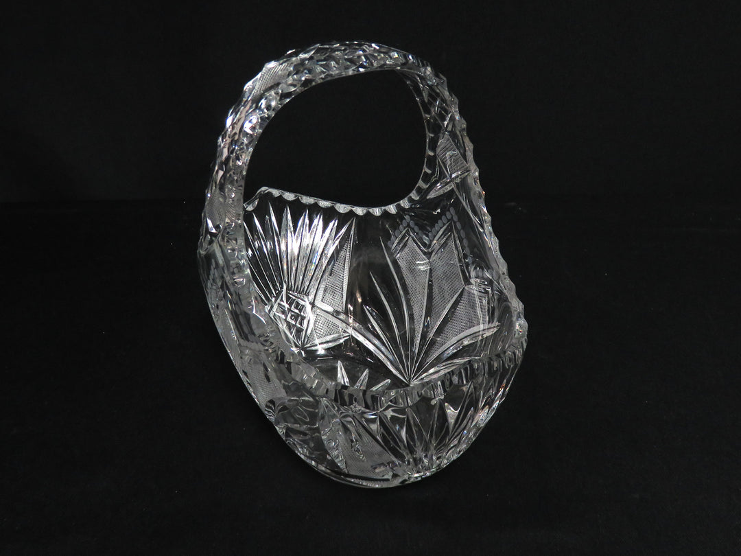 Vintage Crystal Brides Basket