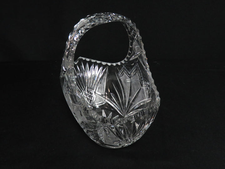Vintage Crystal Brides Basket
