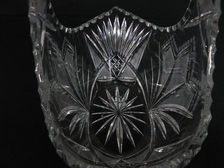 Vintage Crystal Brides Basket