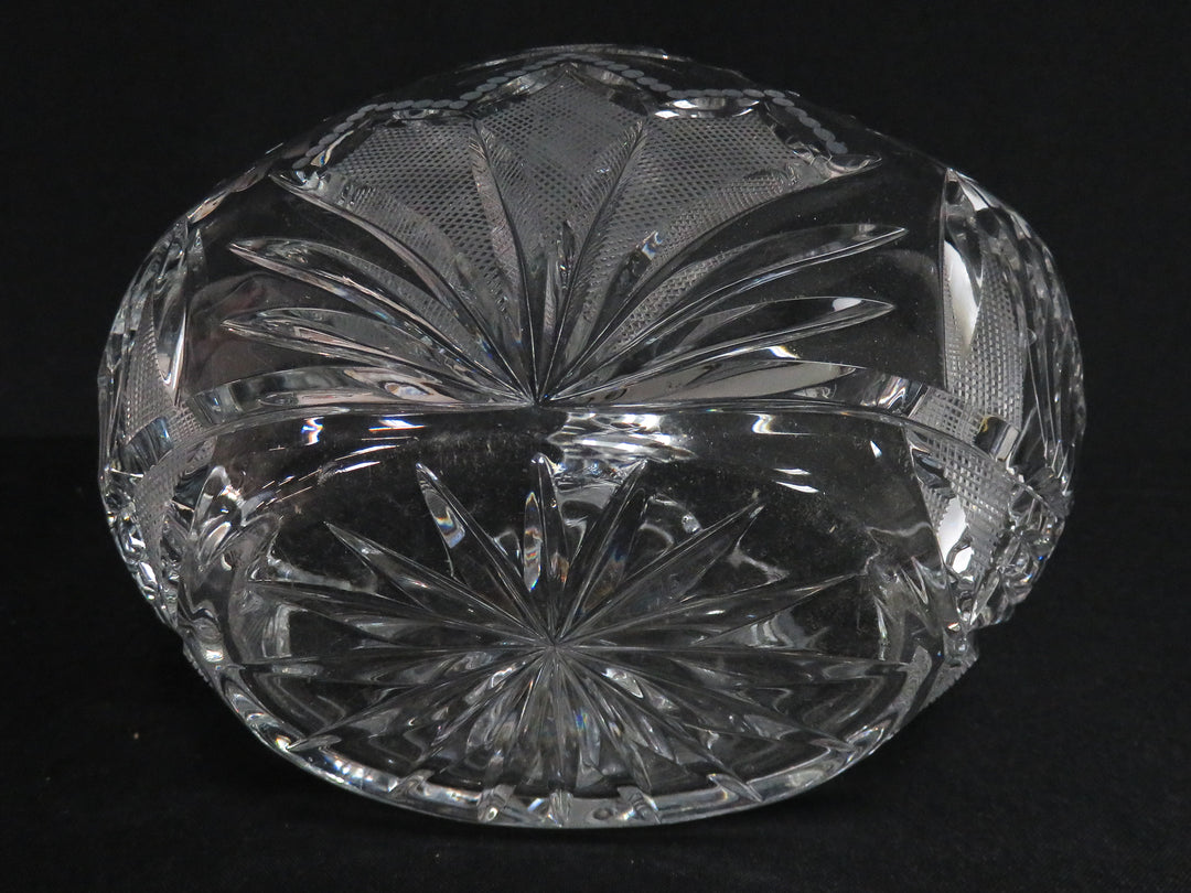 Vintage Crystal Brides Basket