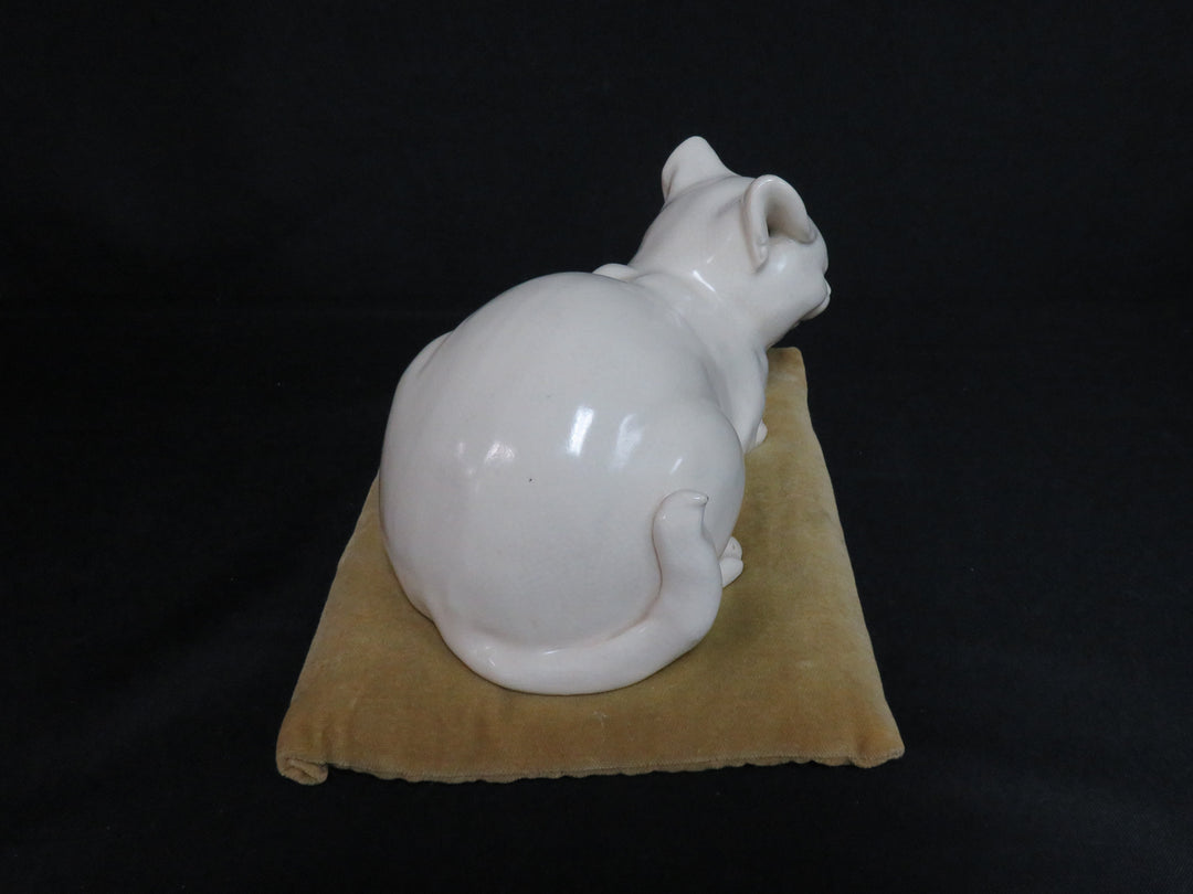 Lounging Cat Figurine
