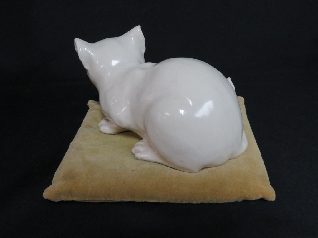Lounging Cat Figurine