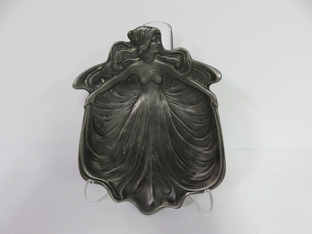 Art Nouveau Pewter Tray